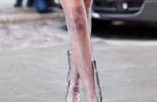 Transparent Puddle Booties