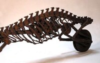 Dinosaur Motorcycle Sculptures Image 2