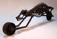 Dinosaur Motorcycle Sculptures Image 3