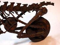 Dinosaur Motorcycle Sculptures Image 4