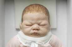 Eerie Infant Sculptures