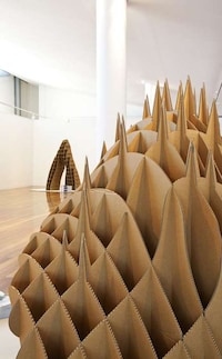 Abstract Cardboard Art Image 6