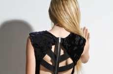 Skeletal Cutout Dresses