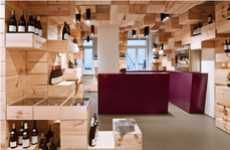 Shipping Crate Shop Interiors