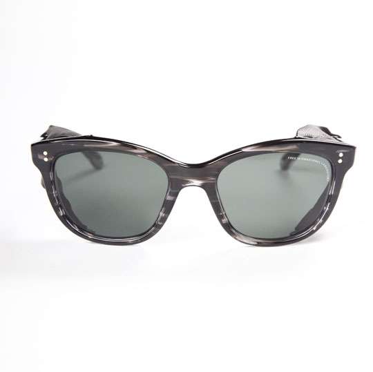 Leather-Armed Shades : Visvim Dita Sunglasses Leather-Armed Shades : Visvim Dita Sunglasses