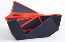 Origami-Inspired Purses