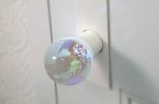 Glass Globe Doorknobs