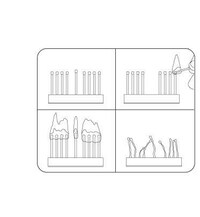 Mini Matchstick Menorahs Image 3