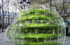Inflated Flowering Spheres