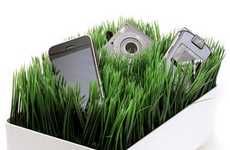 Grassy Gadget Chargers