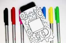 Coloring Book Phone Covers