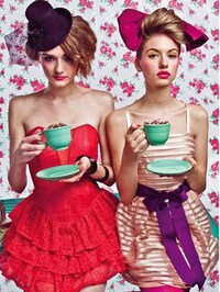 Bold Tea Party Photography