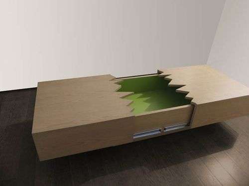Earthquake Coffee Tables