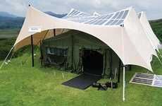 Solar-Powered Tents