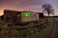 Nighttime Derelict Photography Image 7