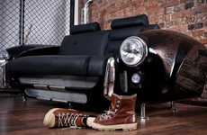 Vintage Car Couches