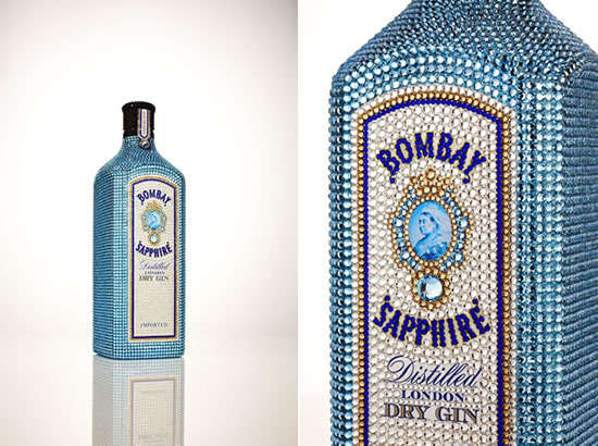 Bedazzled Liquor Bottles