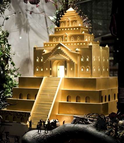 Fantasy Temple Retail Windows