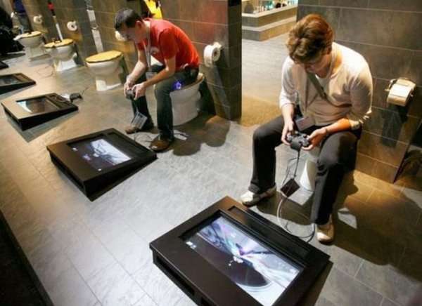 Bathroom Gaming Consoles