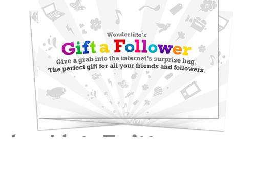 Virtual Twitter Gifts