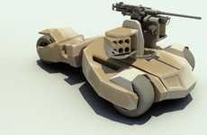 Comic-Inspired Armored Vehicles
