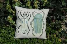 Eco-Conscious Bug Cushions