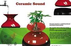 Potted Plant Speakers