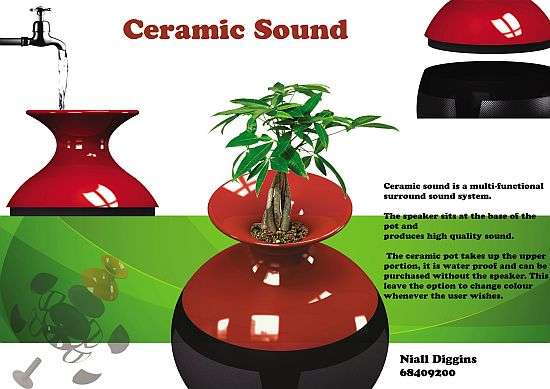 Potted Plant Speakers