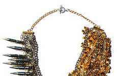 Golden Spiked Jewelry