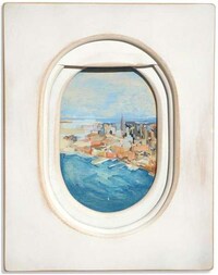Airplane Window Art Image 2