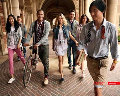 Preppy Campus Looks