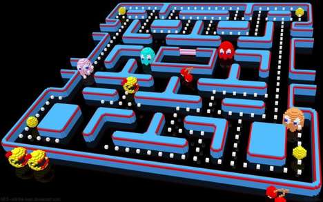 3D Retro Gamer Art