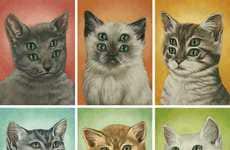 Alien Cat Illustrations