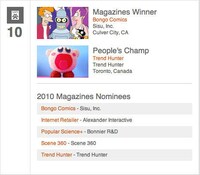 Pixel Award: Trend Hunter Wins People