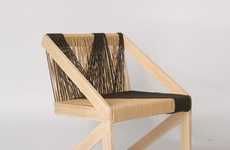 Yarn-Threaded Chairs
