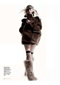Furry Cocoon Fashion Image 7