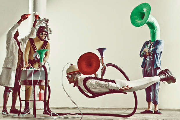 Wacky Science Fashion Spreads