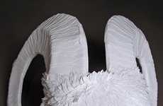 Paper Animal Mask Sculptures