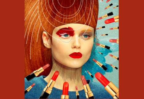 Fragmented Fashion Illustrations