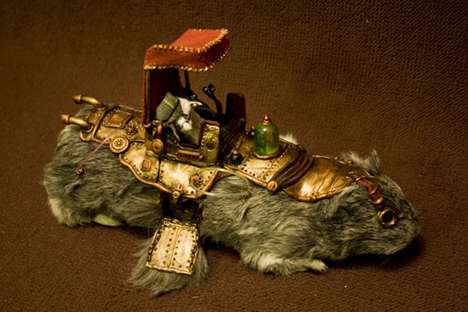 Steampunk Roadkill Art