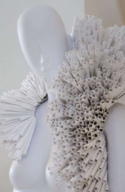 Intricate Paper Frocks