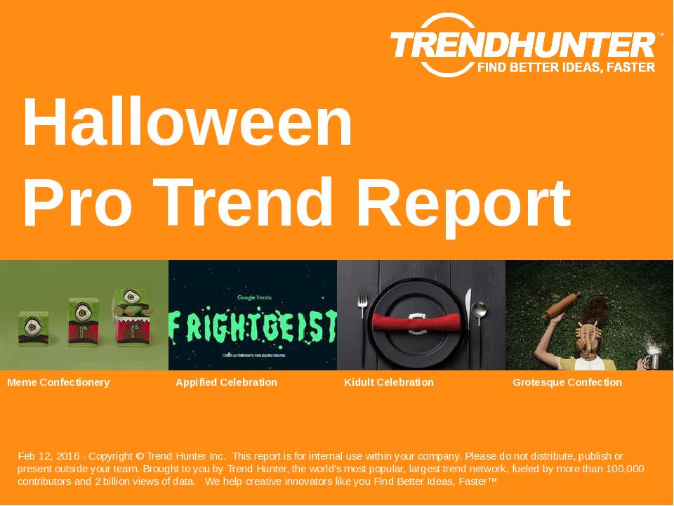 Custom Halloween Trend Report & Custom Halloween Market Research