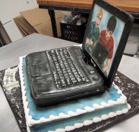 Edible Celebratory Laptops