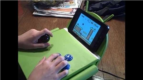 Bionic Mobile Joysticks : Androcade Android Arcade Controller