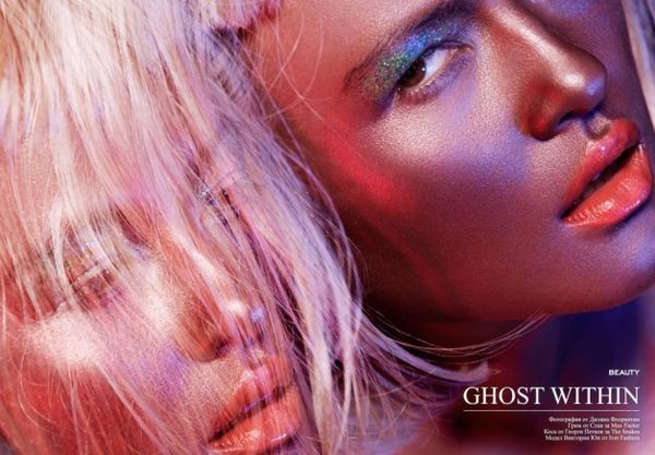 Glitter-Glazed Beauty Shoots 