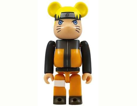 MEDICOM TOY - n°5 Anime Shinobi Figures : Naruto x Medicom Toy Bearbrick