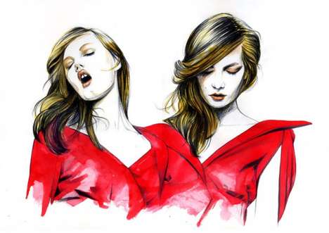 Elegant Fashion Illustrations