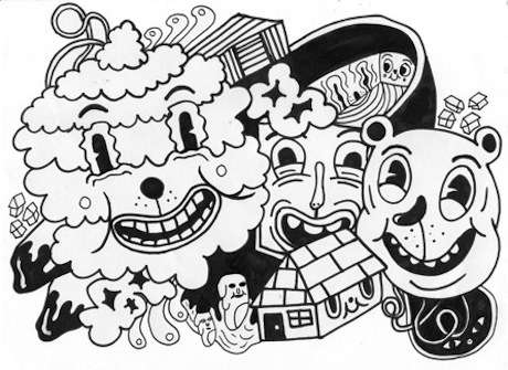 Zany Cartoon Art