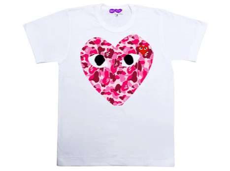 Japanese Streetwear Mash-Ups : A Bathing Ape x Commes des Garcon