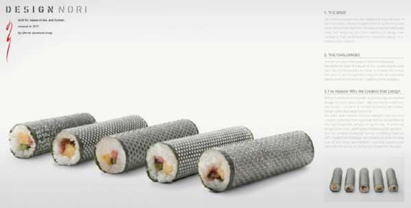 Patterned Maki Wrappers